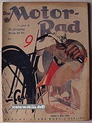 Das Motorrad 1920-43