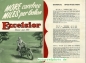 Excelsior GB Motorrad Prospekt 12 Seiten  1951   exe-gb-p51
