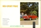 NSU Automobil  Prospekt  Sport Prinz Export 4 Seiten 1960  nsu-op60-prs
