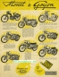 Monet & Goyon Motorrad Prospekt  8 Seiten  1955   mg-p55