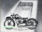 Triumph GB Motorrad Prospekt 24 Seiten   1939   triu-p39