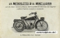 Monet Goyon Motorrad Prospekt 6 Seiten 1926   mg-p26