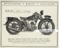 Ravat Motorrad Prospektmappe 12 Seiten 1931  rav-p31