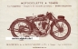 DFR Motorrad Prospekt 5 Seiten 1927  dfr-p27