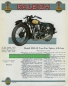 Raleigh Motorrad Prospekt farbig 20 Seiten 1930   ral-p30