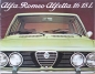 Alfa Romeo Automobil Prospekt Typ Alfetta 1,6/1,8 L 1979  alf-op791