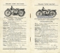 Favor Motorrad + Fahrrad Prospekt  1926