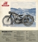 Hoffman Motorrad Prospektblatt  2 Seiten 1954 hoff-p54