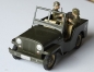 Jeep with figures Tin Toy Japan  1955    801150