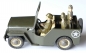 Jeep mit Figuren Blechmodell Japan ca. 1955    801150
