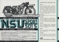NSU Motorcycle Brochure Type 501 S  1932