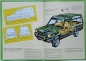 Talbot Matra Rancho Geländewagen Prospekt 16 Seiten 1983 tal-r-op83