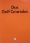VW Golf I Prospekt Cabriolet  1.1982  vw-gop82