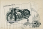 Zuendapp Motorrad Prospekt  1933