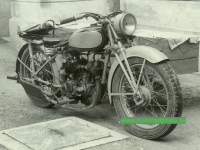 Motorrad Foto unbekannt,  ca. 1930  unbek-f05