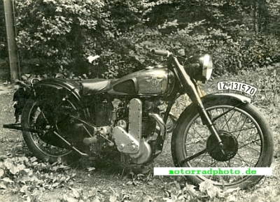 Horex Motorrad Foto  2 Zyl. 798ccm OHC   1935    ho-f05