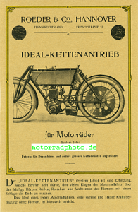 Roeder & Co Quadricycle Falt Prospekt  4 Seiten  1905   roed-p05