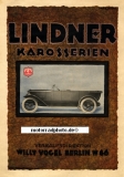 Lindner Automobil Karosserie Plakat Motiv 1922  lindn-po01