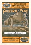 Austro-Fiat  Automobil Plakat Motiv 1917   aufi-po01-17