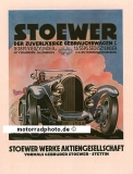 Stoewer Automobil Plakat Motiv 1926  stoe-po02-26
