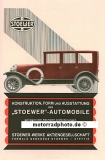 Stoewer Automobil Plakat Motiv 1925  stoe-po03-25