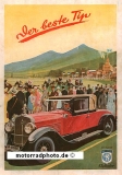 Stoewer Automobil Poster Motiv 1929  stoe-po04-29