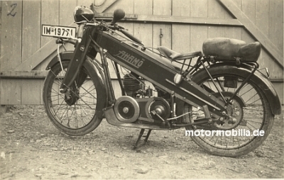 AHAMÖ Motorrad Foto  um 1926  aha-f01