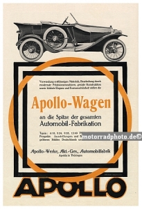 Apollo Automobil Plakat Entwurf 1913 ad-po03-13
