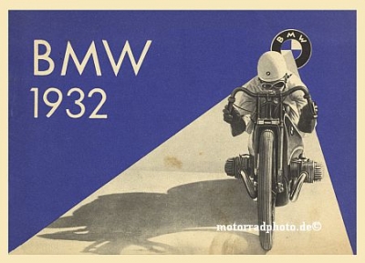 BMW Motorrad Plakat Entwurf 1931 bmw-po12