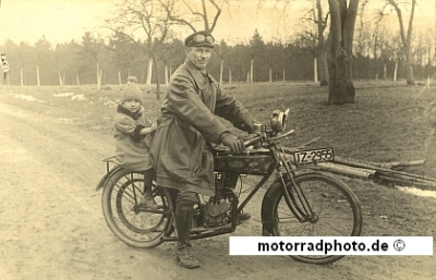 Boge Motorrad Foto Typ 226ccm  um  1925   bog-f01