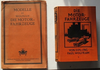 Die Motorfahrzeuge Dipl. Ing. Paul Wolfram  1927    bu-1027