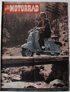Das Motorrad Heft 18 1950