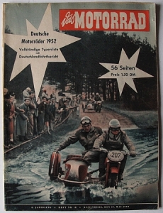 Das Motorrad Heft 10 1952