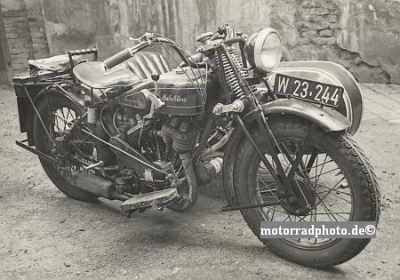 Matchless Motorrad Foto Typ X3 990cm 1929 mat -f12