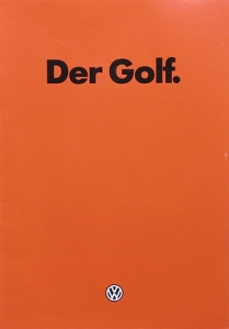 VW Golf I Prospekt 8.1982  vw-gop822