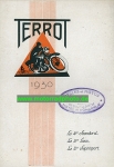 Terrot Motorrad Prospekt  4 Seiten 1930  ter-p30
