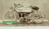 Puch Motorrad Foto Typ D 6HP  760 ccm  1906  pu-1
