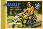 Ardie Motorrad Prospekt 1936  8 Seiten   ar-p36