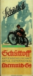 SchÃ¼ttoff Motorrad-Faltprospekt 18 Seiten  1927  sc-p27