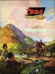 BSA Motorrad Prospekt 12 Seiten  1955   bsa-p55