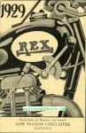 Rex Motorrad Prospekt 16 Seiten  1929  rexs-p29