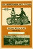 Victoria Motorrad Werbeblatt KR II  1 Seiten 1922    v-p22