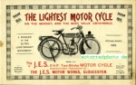 JES Motorrad Prospekt 8 Seiten 1921    jes-p21