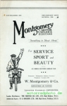 Montgomery Motorrad Prospekt  8 Seiten  1928  mont-p28