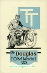 Douglas Motorrad Prospekt 6 Seiten 1925    dou-p25tt