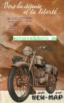 New Map Motorrad Prospekt  4 Seiten 1949   nema-p49