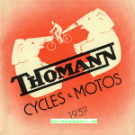 Thomann motorcycle + bicycle brochure  12 pages 1937    thom-p37