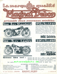 Magnat Debon Motorrad Prospekt 2 Seiten 1931   md-p31
