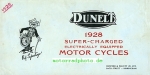 Dunelt Motorrad Prospekt  6 Seiten  1928   du-p28