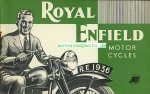 Royal Enfield Motorrad Prospekt 20 Seiten  1936  royen-p36